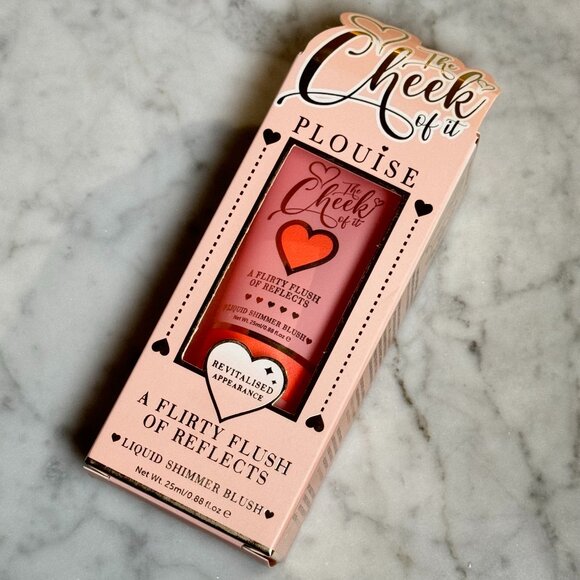 P.Louise The Cheek Of It Shimmer Liquid Blush | Flirty Fizz | NEW MAKEUP - Picture 3 of 3